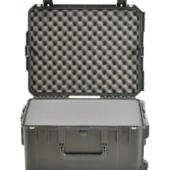 SKB Cases iSeries Protective Case With Layered Cubed Foam And In-Line Skate Wheels, 21-7/8