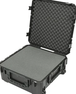 SKB Cases Protective Case With Foam And Wheels, 10" x 24" x 24", Black