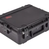 SKB Cases Protective Electronic Device Case With Padded Dividers, 7-1/2" x 16" x 21", Black