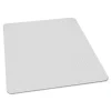 SKILCRAFT® Biobased Chair Mat For High-Pile Carpets, 46" x 60", No Lip, Clear (AbilityOne 7220-01-656-8318)