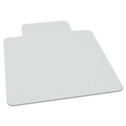 SKILCRAFT® Biobased Chair Mat For Low/Medium Pile Carpet, 46" x 60", Clear (AbilityOne 7220016568315)