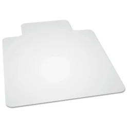SKILCRAFT® Biobased Chair Mat For Hard Floors, 46" x 60", Clear (AbilityOne 7220016568324)