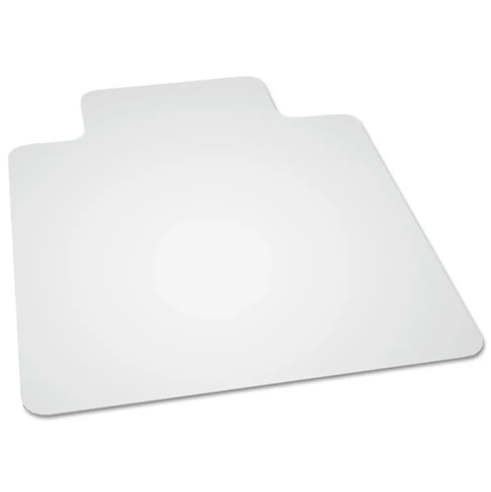 SKILCRAFT® Biobased Chair Mat For Hard Floors, 45" x 53", Clear (AbilityOne 7220016568320)