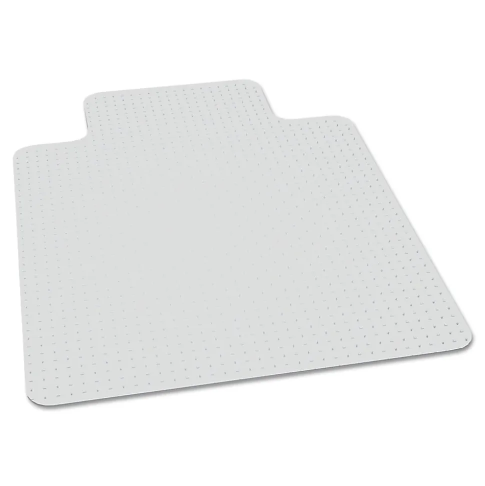 SKILCRAFT® Biobased Chair Mat For Low/Medium Pile Carpets, 36" x 48", Clear (AbilityOne 7220016568326)