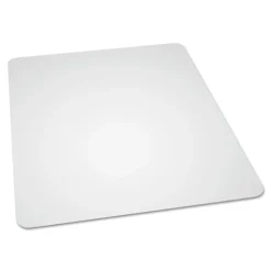 SKILCRAFT® Biobased Chair Mat For Hard Floors, 60" x 60", Clear (AbilityOne 7220016568325)