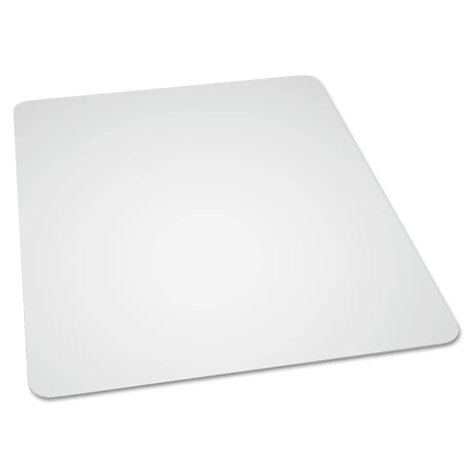 SKILCRAFT® Biobased Chair Mat For Hard Floors, 60" x 60", Clear (AbilityOne 7220016568325)