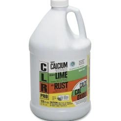 SKILCRAFT Calcium Lime Remover Clear Gallon - Liquid - 1 gal (128 fl oz) - Bottle - 4 / Carton - Green