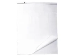SKILCRAFT Easel Pads, 50 Sheets, 27" x 34", Plain (AbilityOne 7530-00-619-8880)