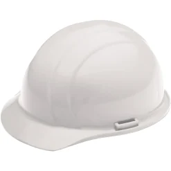 SKILCRAFT® Easy Quick-Slide Cap Safety Helmet, White (AbilityOne 8415-00-935-3139)