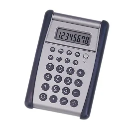 SKILCRAFT Flip-Up Calculator, Black/Silver (AbilityOne 7420-01-484-4559)