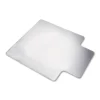 SKILCRAFT High-pile PVC Heavy-duty Floor Mat, Floor, Carpeted Floor, 60" L x 46" W x 0.22" H, Vinyl, Clear
