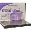 SKILCRAFT Insect Repellent Trash Bags - 40"x 45" x 2 mil (51 Micron) Thickness - Low Density - Black - Disposal, Food - Recycled - 65 / Box