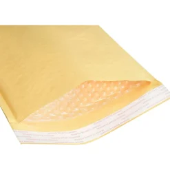 SKILCRAFT® Kraft Lightweight Cushioned Mailers, 6" x 10", Kraft, Pack Of 200 (AbilityOne 8105-00-117-9860)