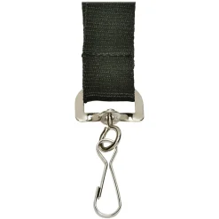 SKILCRAFT® Lanyard With J-Hook, 36", Black, Pack Of 12 (AbilityOne 8455-01-645-2729)