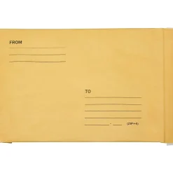 SKILCRAFT® Lightweight Paper-Cushioned Mailers, 8 1/2" x 12", Kraft, Pack Of 100 (AbilityOne 8105-00-290-0343)
