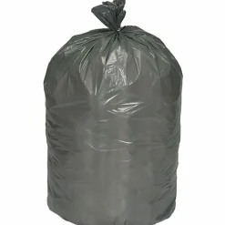 SKILCRAFT Low-Density Trash Bags, Coreless Roll, Heavy Duty, 38" x 58", 1.1 mil, 60 Gallons, 10 Count (AbilityOne 8105-01-517-1364)