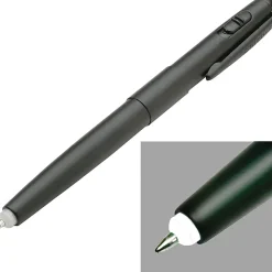 SKILCRAFT® Luminator LED Light Pen, Medium Point, 1.0 mm, Black Barrel, Black Ink