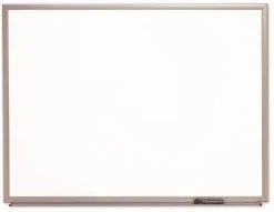 SKILCRAFT® Magnetic Dry-Erase Whiteboard, 36" x 48", Aluminum Frame With Silver Finish (AbilityOne 7110 01 651 1299)