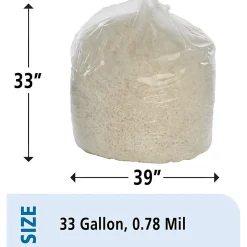 Skilcraft® Maximum Performance Can Liners, 33