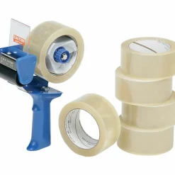 SKILCRAFT® Pistol-Grip Tape Dispenser With Tape (AbilityOne 7510-01-579-6872)