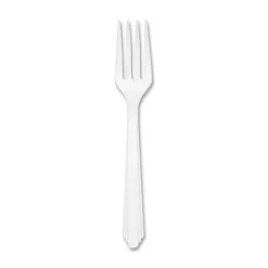 SKILCRAFT Plastic Forks, Box Of 100 (AbilityOne 7340-00-022-1315)