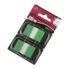 SKILCRAFT® 70% Recycled Color Self-Stick Flags, 1" x 1 3/4", Green, 50 Flags Per Pad, Pack Of 2 (AbilityOne 7510-01-315-2020)