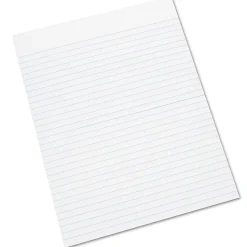 SKILCRAFT® 30% Recycled Glued Writing Pads, 8 1/2" x 11", White, Legal Ruled Both Sides, Pack Of 12 (AbilityOne 7530-01-124-5660)