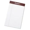 SKILCRAFT® 30% Recycled Perforated Writing Pads, 5" x 8", White, Legal Ruled, 50 Sheets, Pack Of 12 (AbilityOne 7530-01-372-3107)