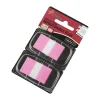 SKILCRAFT® 70% Recycled Self-Stick Marker Flags,1" x 1 3/4", Bright Pink, 50 Flags Per Pad, Pack Of 2 (AbilityOne 7510-01-399-1153)