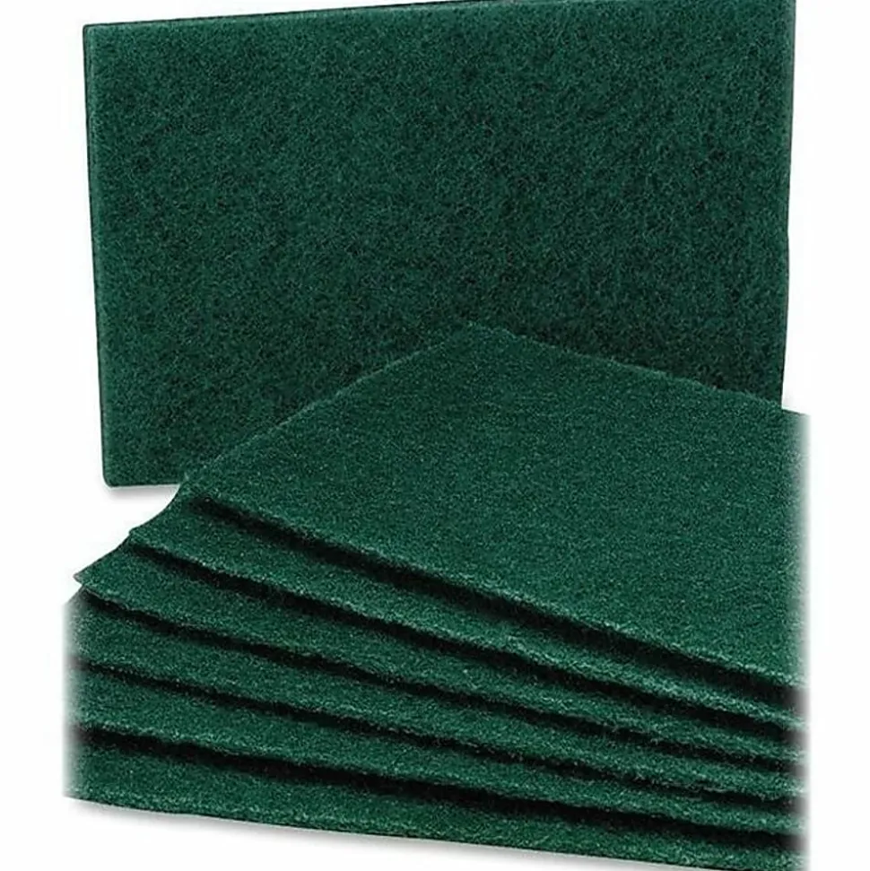 SKILCRAFT Scouring Pads, Pack Of 10 (AbilityOne 7920-00-753-5242)
