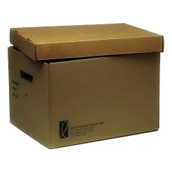 SKILCRAFT® Storage File Storage Boxes With Lift-Off Lids, 10" x 12" x 15", Case Of 25 (AbilityOne 8115 01 455 4036)