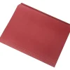 SKILCRAFT® Straight-Cut Color File Folders, Letter Size, 100% Recycled, Red, Box Of 100