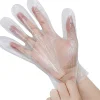 SKILCRAFT® Stretch Hybrid Lightweight Polyethylene Disposable Gloves, Large, Clear, Box Of 200 Gloves