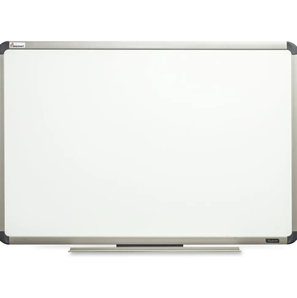 SKILCRAFT® Total Erase Dry-Erase Whiteboard, 18" x 24", Aluminum Frame With Silver Finish (AbilityOne 7110 01 622 2117)