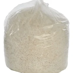 SKILCRAFT Trash Bags, 34 gal, 32"H x 44"W, Clear, 100 Bags (AbilityOne NSN1506256)