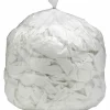 SKILCRAFT Trash Bags, 30 gal, 30"H x 37"W, Clear, 500 Bags