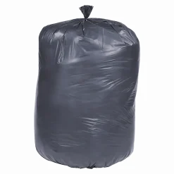 SKILCRAFT Trash Can Liners, Heavy Duty, 1.5mil, 36" x 58", 60 Gallon, Carton Of 100 (AbilityOne 8105-01-386-2410)
