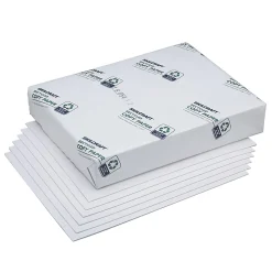 SKILCRAFT® Type IV Bond And Writing Paper, White, Letter Size (8 1/2" x 11"), 20 Lb, 500 Sheets Per Ream, 10 Reams (AbilityOne 7530-00-290-0617)