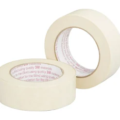 SKILCRAFT® Utility-Grade Masking Tape, 1.5" x 60 Yd., Natural