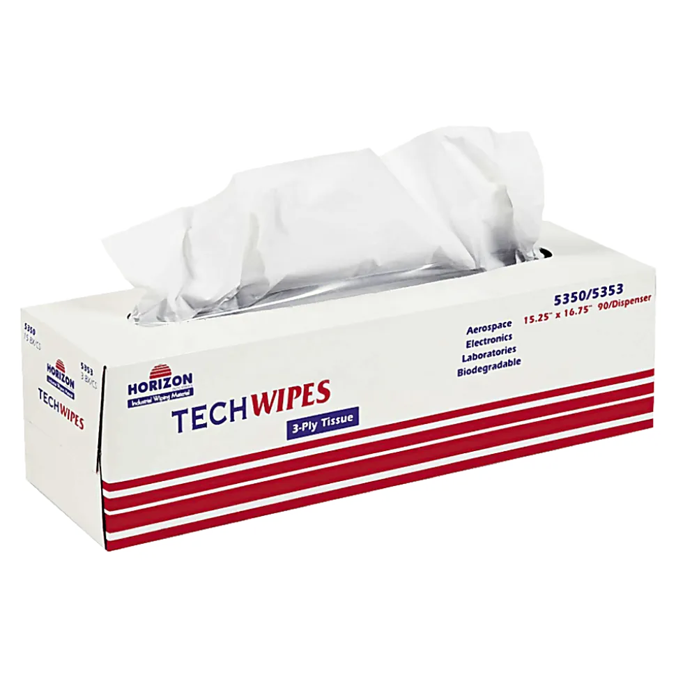 SKILCRAFT Wiping Medium/Light-Duty 3 Ply Towels, Box Of 150 (AbilityOne 7920-01-448-7052)