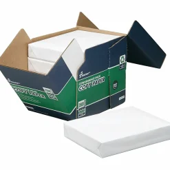 SKILCRAFT® Xerographic Copy Paper, 5 Reams, White, Letter (8.5" x 11"), 2500 Sheets Per Case, 20 Lb, 92 Brightness, 30% Recycled