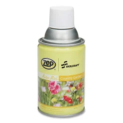 SKILCRAFT® Zep® Meter Mist Refill, 7 Oz., Springtime Garden Scent, Pack Of 12