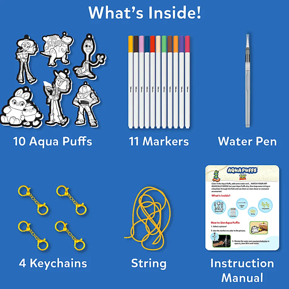 Skillmatics Aqua Puffs 3D Art Kit, Toy Story