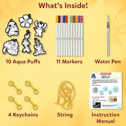 Skillmatics Aqua Puffs 3D Art Kit, Disney Stitch