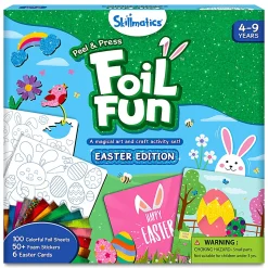 Skillmatics Foil Fun Easter Cards Craft Kit, Kit Of 180 Pieces