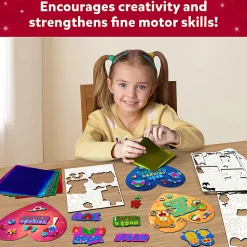 Skillmatics Foil Fun Valentine's Day Friendship Exchange Craft Kit, Kit Of 150 Pieces