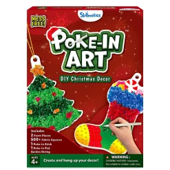 Skillmatics Poke in Art Christmas Activity Craft Kit