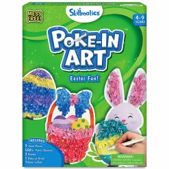 Skillmatics Poke-in Art Easter Craft Kit, Kit Of 500 Pieces