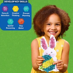 Skillmatics Poke-in Art Easter Craft Kit, Kit Of 500 Pieces