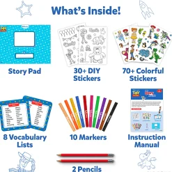 Skillmatics Storybook Art Kit, Toy Story, Set Of 122 Pieces
